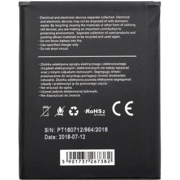 Bateria Blue Star BlueStar Battery Samsung i9060 i9802 Glaxy Grand Li-Ion 2500 mAh Analog EB535163LU 5776264 5901737267382