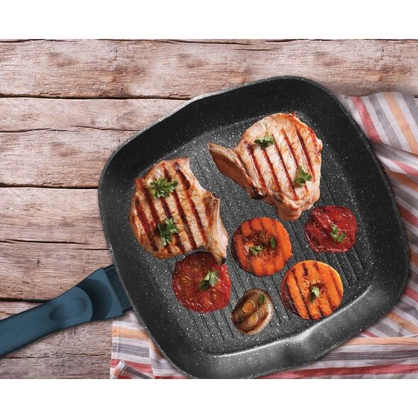 Patelnia Berlinger Haus grillowa Metallic 28cm 5784010 5999056791879