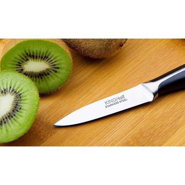 KingHoff STALOWY NÓŻ DO OBIERANIA KINGHOFF KH-3426 8,5cm 5784436 5908287234260