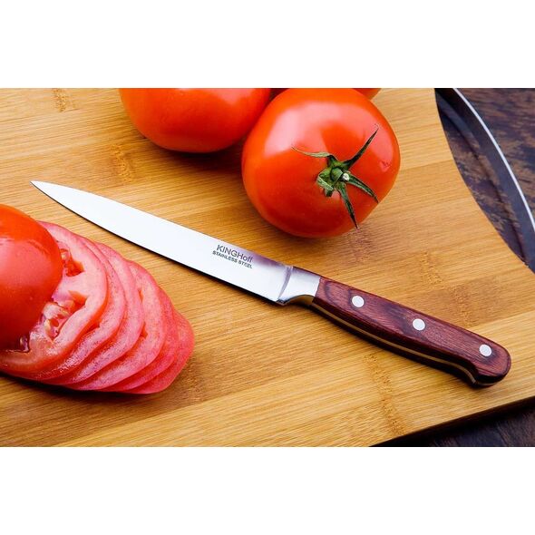KingHoff STALOWY NÓŻ UNIWERSALNY KINGHOFF KH-3437 12cm 5784447 5908287234376