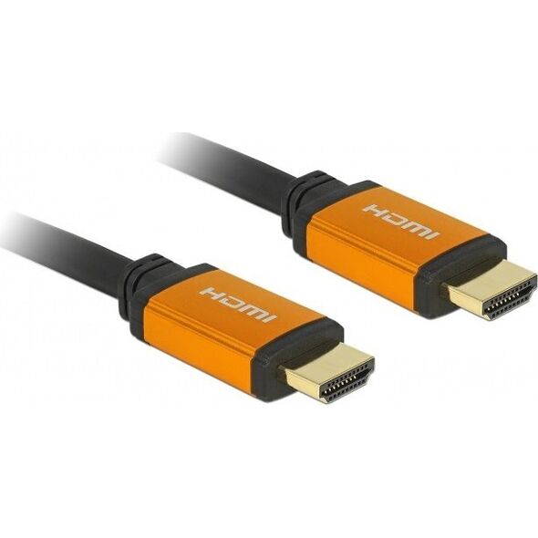 Kabel Delock HDMI - HDMI 2m pomarańczowy (85729) 5803386 4043619857296