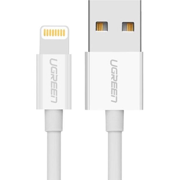 Kabel USB Ugreen USB-A - Lightning 1 m Biały (20728) 5857674 6957303827282