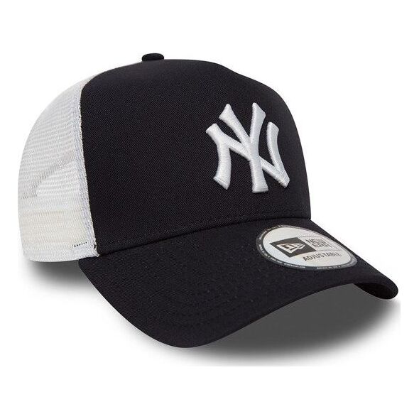 New Era Czapka New York Yankees Clean A Frame Trucker czarna-biała (11588489) 5863326 192093838056