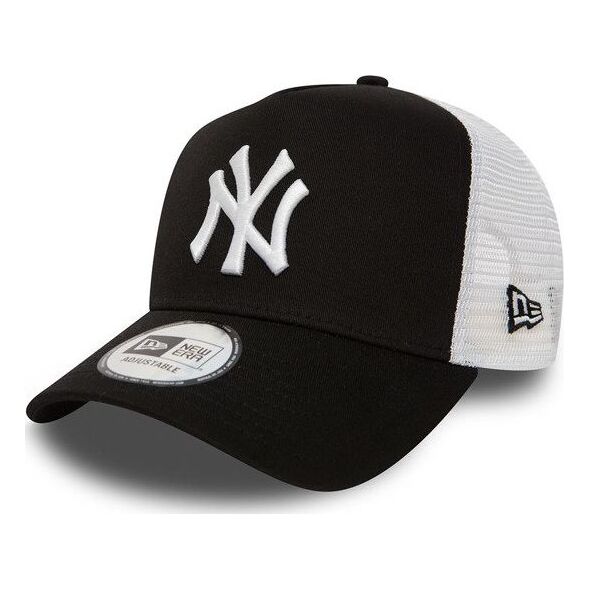 New Era Czapka New York Yankees Clean A Frame Trucker czarno-biała r. uniwersalny (11588491) 5863345 192093838070