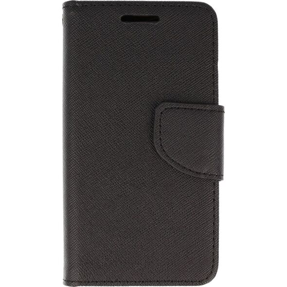 Etui portfel Fancy SAMSUNG GALAXY A40 czarne uniwersalny 6020411 5901737015495