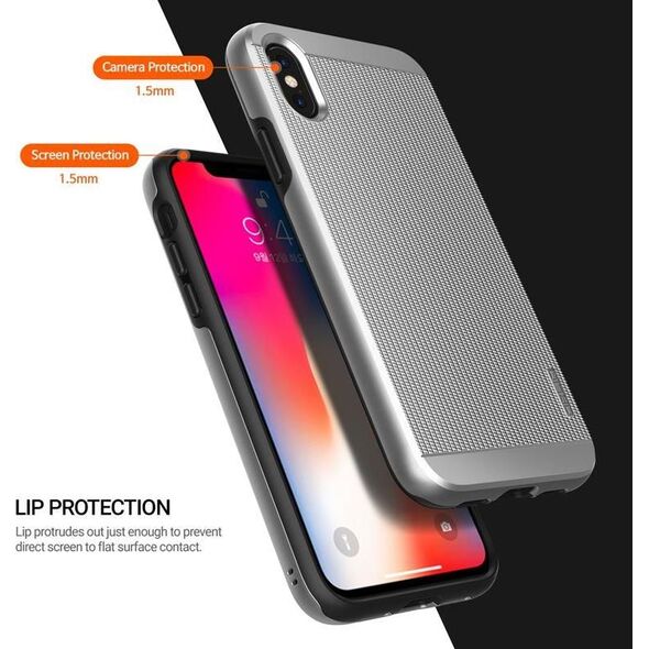 Obliq Obliq Slim Meta - Etui Iphone X (satin Silver) 6042007 817390021887