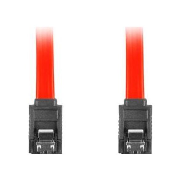 Lanberg SATA - SATA, 0.3m, Czerwony (CA-SASA-14CU-0030-R) 6047909 5901969419375