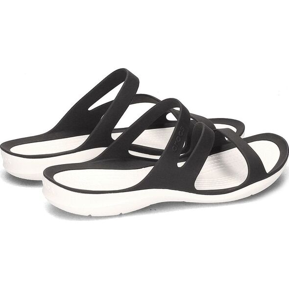 Crocs Crocs Swiftwater - Klapki Damskie - 203998 BLACK/WHITE 36/37 6050208 887350888560
