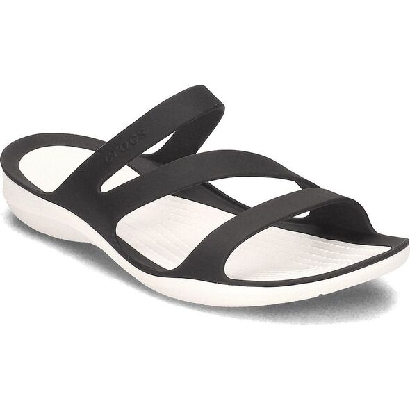 Crocs Crocs Swiftwater - Klapki Damskie - 203998 BLACK/WHITE 36/37 6050208 887350888560