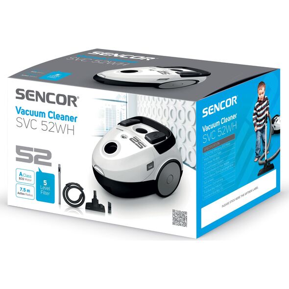 Odkurzacz Sencor SVC 52WH-EUE3 6073179 8590669243525