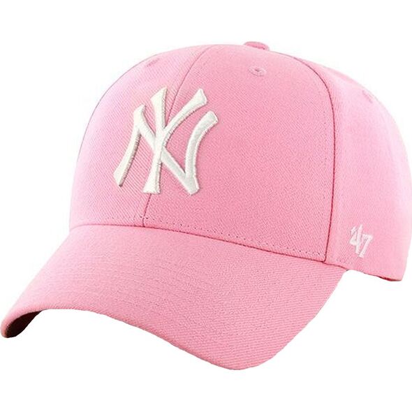 47brand Czapka New York Yankees MVP Cap różowa r. uniwersany (B-MVPSP17WBP-RS) 6085072 191119726919