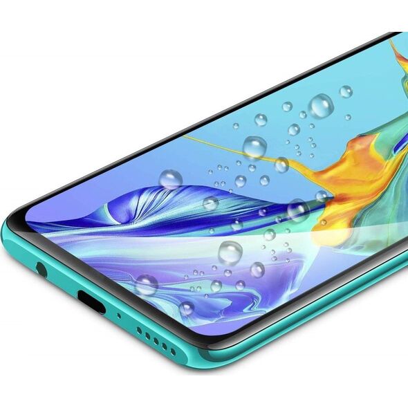 Hartowane Szkło 5D HUAWEI P20 LITE czarne FULL GLUE uniwersalny 6085598 5904161111368