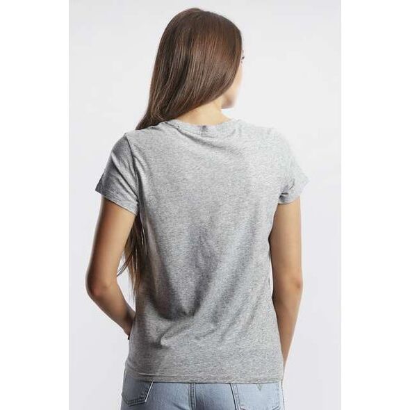 Levi`s THE PERFECT GRAPHIC TEE 0263 BETTER BATWING SMOKESTACK HEATHER - XS - damskie - szary 6095238 5400537011367