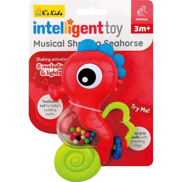 Ks Kids Muzyczna Grzechotka Konik Morski (KIT23004) 6123357 4892493230042