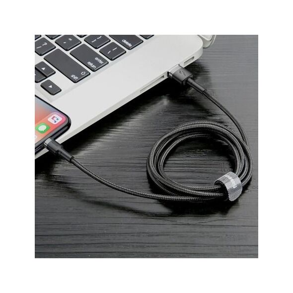 Kabel USB Baseus USB-A - Lightning 3 m Czarno-szary (6953156296305) 6174343 6953156296305