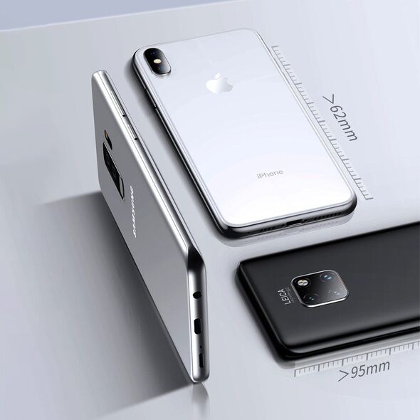 Baseus Samoprzylepne Etui Na Kartę Karty Dokumenty Do Telefonu Szary (ackd-b0g) 6204106 6953156296282