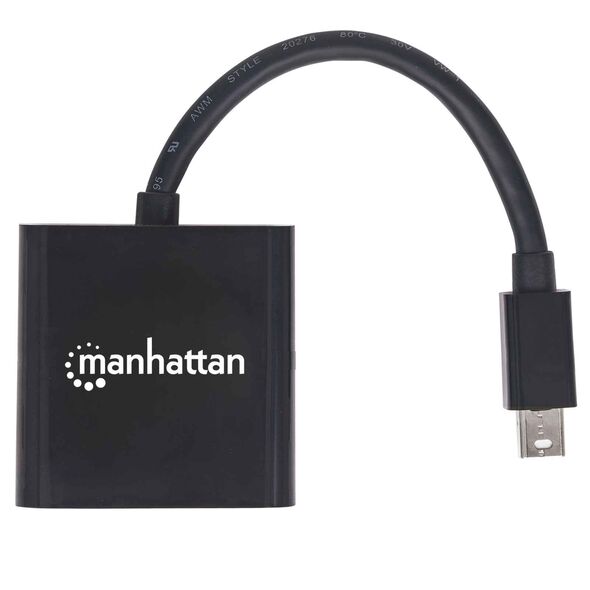 Adapter AV Manhattan DisplayPort Mini - HDMI czarny (152570) 6223911 766623152570