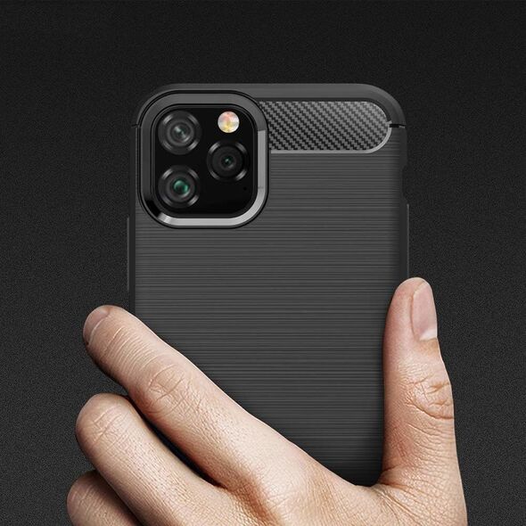 Etui Pancerne Carbon IPHONE 11 Pro 2019 czarne uniwersalny 6233716 5904161110767