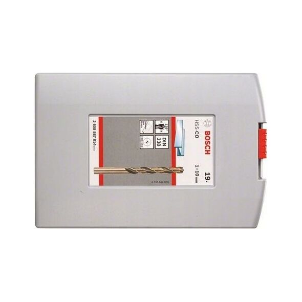 Wiertło Bosch HSS-Co Pro Box 19 elementów (2608587014) 6235937 3165140689786