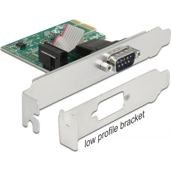 Delock Karta PCI Express do 1 x Szeregowy RS-232 (89948) 6281965 4043619899487