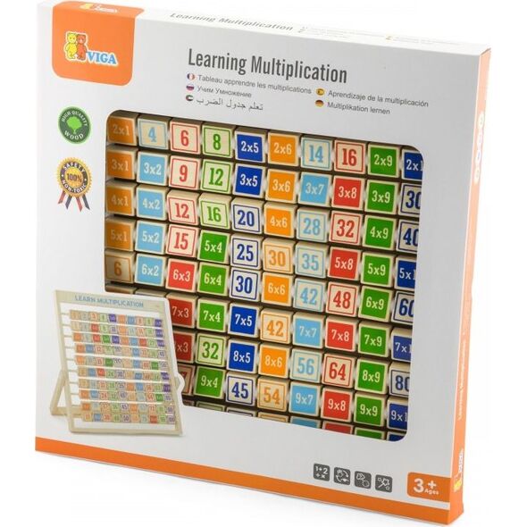 Viga Drewniana Tabliczka Mnożenia Nauka Matematyki 6316751 6934510500368