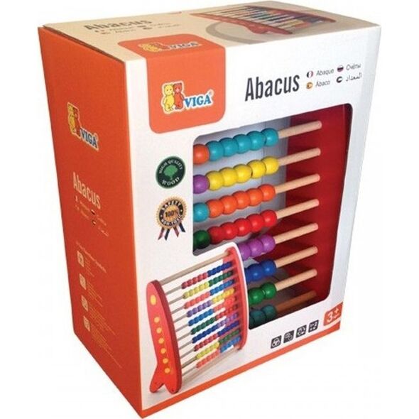 Viga Viga Drewniane Liczydło edukacyjne 6316761 6934510597184