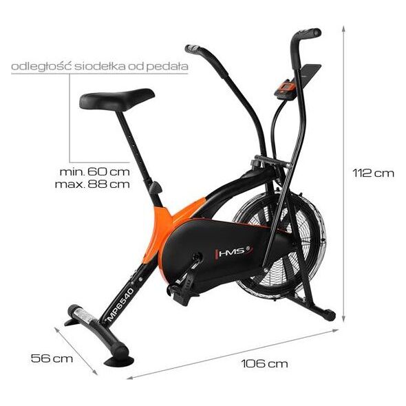 Rower stacjonarny HMS MP6540 powietrzny 6319789 5907695536133