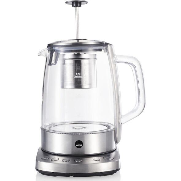 Wilfa Czajnik do herbaty wilfa TM-1500S (1500W| kolor stalowy) 6337750 7044876099587