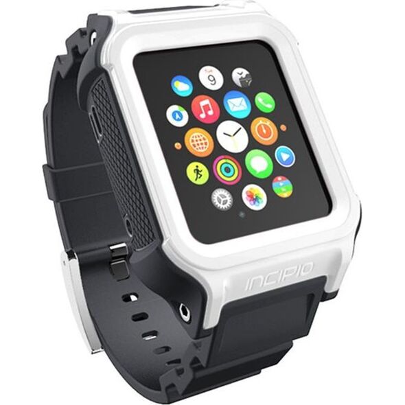 Incipio Incipio Octane Strap - Pancerny pasek do Apple Watch 38mm (biały/szary) 6373869 840076145140