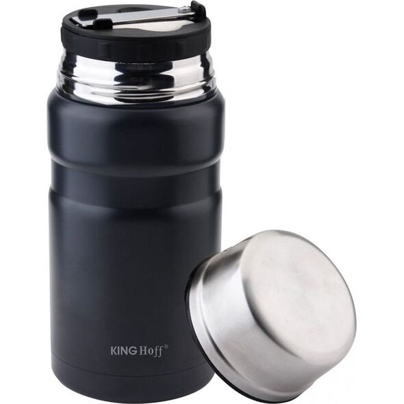 KingHoff Termos obiadowy KH-1460 0.75 l Czarny 6382575 5908287214606