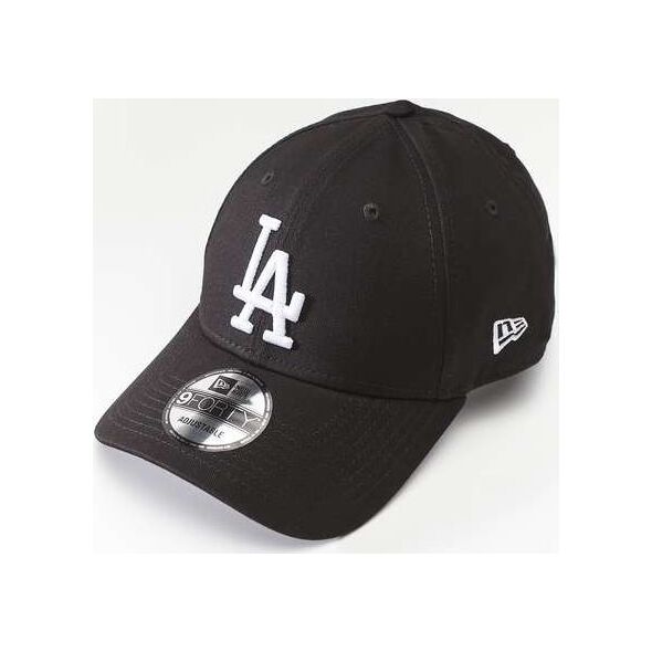 New Era LEAGUE ESSENTIALS 493 BLACK WHITE - - uniseks - czarny 6403019 885430014106