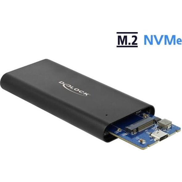 Kieszeń Delock M.2 NVMe PCIe SSD - USB-C 3.2 Gen 2 (42614) 6407431 4043619426140