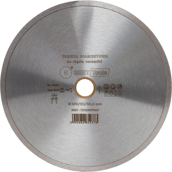 Best-Tools TARCZA DIAMENTOWA 250x32/25,4mm CIĄGŁA STANDARD PUMA BEST - TDC250PRO7 6411225 5902082852773
