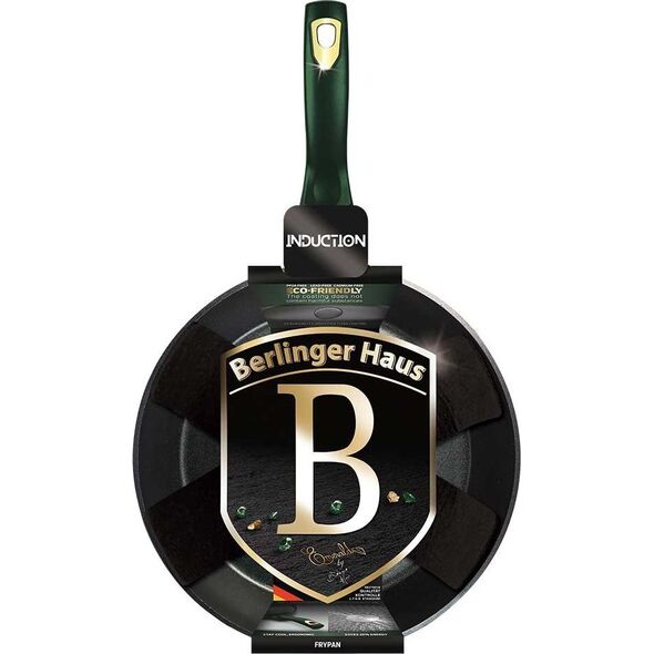 Patelnia Berlinger Haus Emerald Tytanowa 28cm 6412546 5999056798878