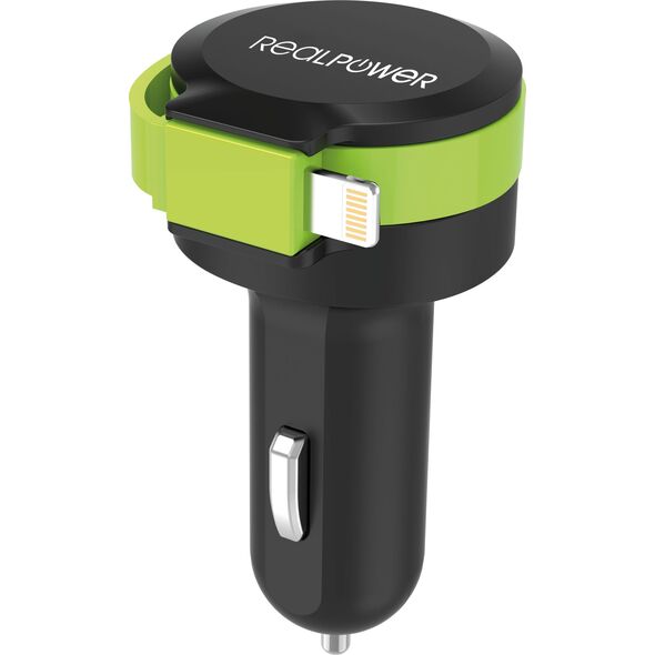 Ładowarka Realpower Jednoczęściowa 1x USB-A 2.4 A  (257637) 6414968 4040895005298