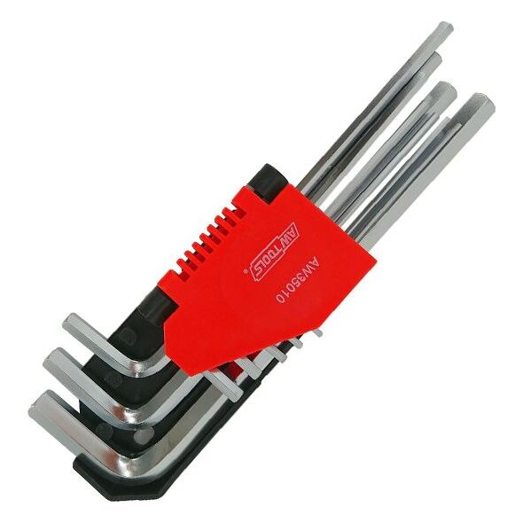 AWTools klucze imbusowe 1,5-10mm, 9 sztuk (AW35010) 6419032 5903041035039