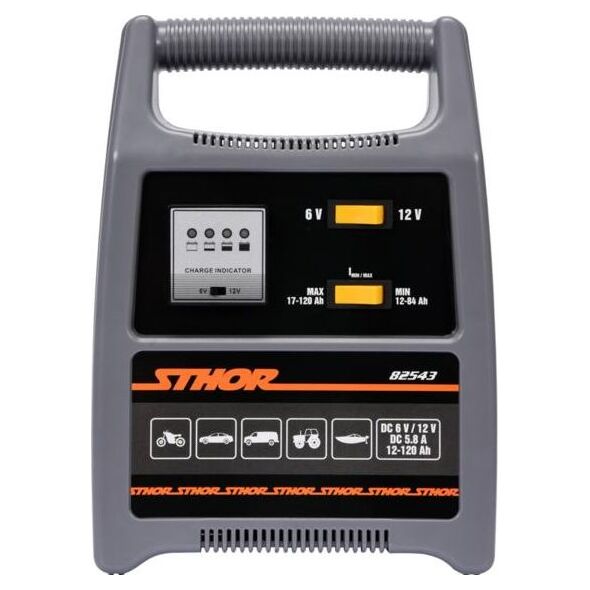 Sthor STHOR PROSTOWNIK 6/12V 8A 120Ah LED T82543 6419953 5906083037801