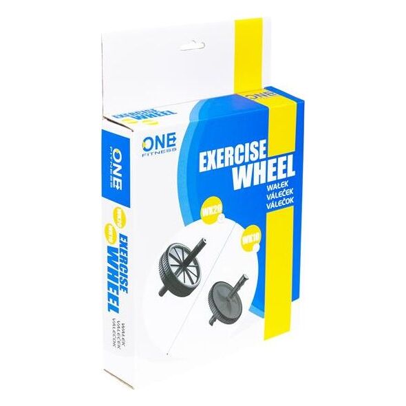 One Fitness Wałek do ćwiczeń Wk20 czarny 6421743 5907695531657