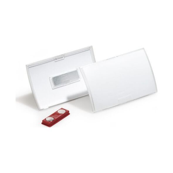 Durable DURABLE Namensschild Click Fold m Magnet 40x75mm 10 St 6450256 4005546803036