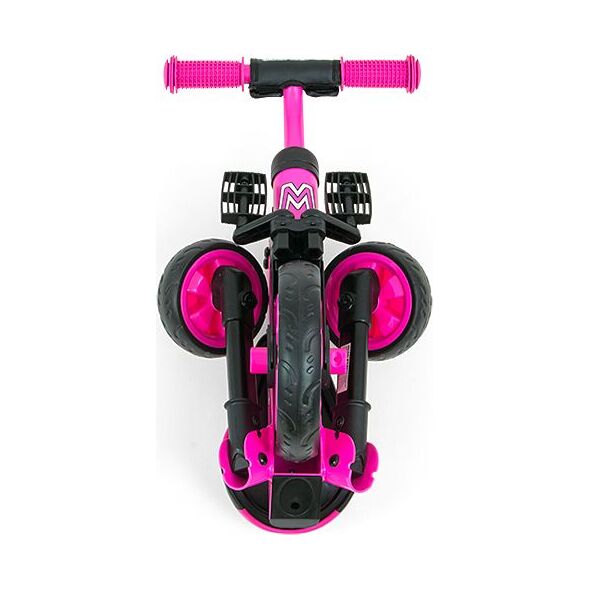Rowerek biegowy Milly Mally Trójkołowy 2w1 Grande Pink 6451210 5901761125047