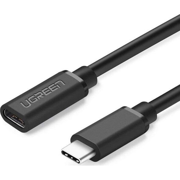 Kabel USB Ugreen USB-C - USB-C 0.5 m Czarny (40574) 6455991 6957303845743