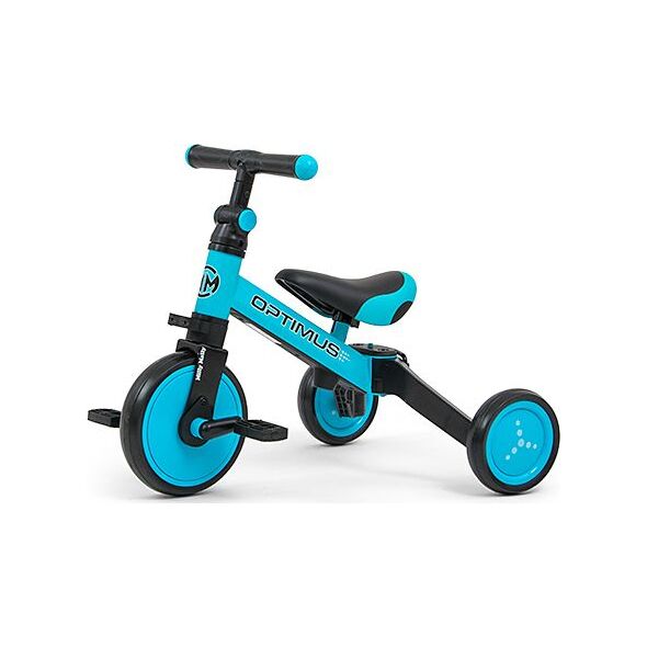Rowerek biegowy Milly Mally Rowerek 3w1 Optimus Blue 6467177 5901761125078