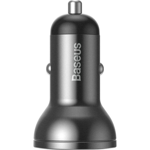 Ładowarka Baseus Digital Display 2x USB-A 4.8 A  (CCBX-0G) 6469102 6953156215399