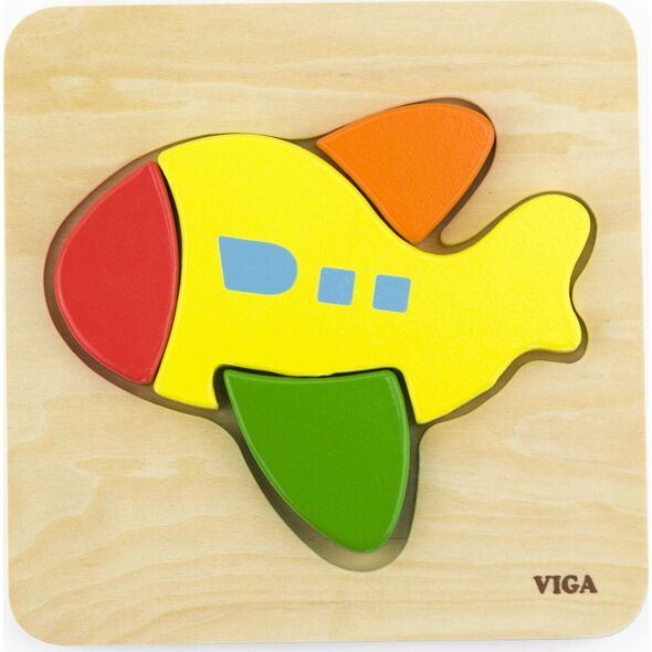 Viga Viga 50173 Pierwsze puzzle maluszka - samolot VIGA 50173 PIERWSZE PUZZLE MALUSZKA - SAMOLOT (1805, Viga) 6472154 6934510501730