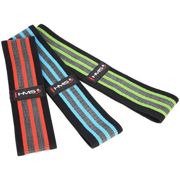 HMS Hip Band HB12 bardzo duży opór wielokolorowy 3 szt. 6481764 5907695540895
