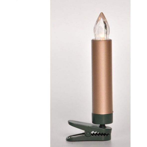 Platinet PLATINET MINI LED CANDLE 10 PCS WARM WHITE RGB GOLD COLOUR WITH REMOTE RGB 6503941 5907595449205