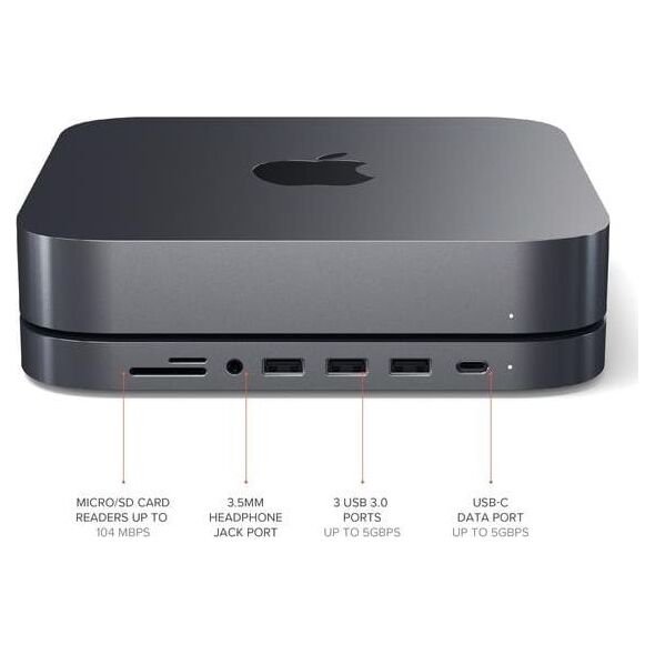 Stacja/replikator Satechi USB-C (ST-ABHFM) 6527287 879961008444