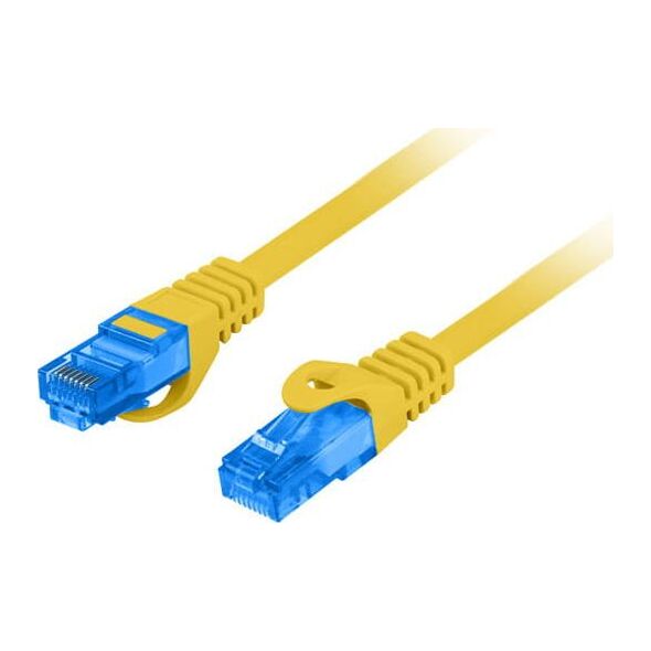 Lanberg PATCHCORD KAT.6A S/FTP LSZH CCA 20M ŻÓŁTY FLUKE PASSED LANBERG 6555583 5901969427356