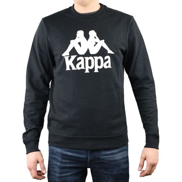 Kappa Bluza męska Sertum Rn Sweatshirt czarna r. L (703797-19-4006) 6556167 4056142541822