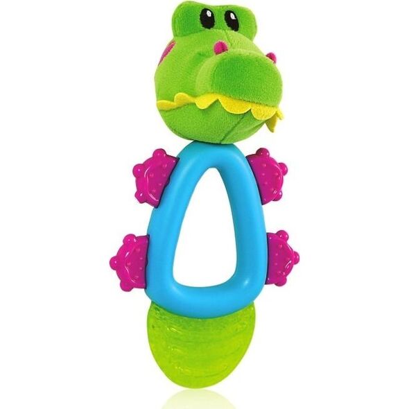 Nuby Gryzak z żelem - Aligator 6593646 48526004737